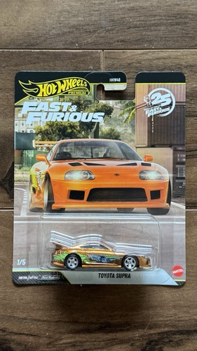 Hot wheels toyota supra 5 - hot, 1/5