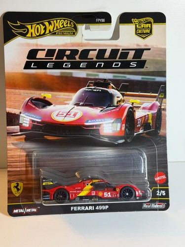 Hot wheels premium - hot, ferrari