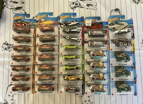 32x hotwheels short card - hotwheels, th