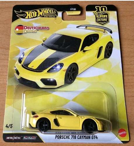 Hot wheels premium porsche - wheels, 718