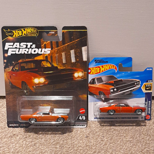 Hot wheels fast furious - hot,